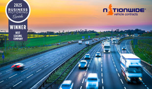 cars driving on motorway