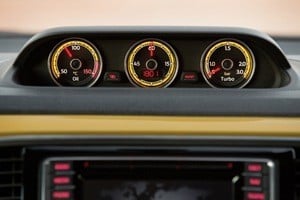 The new VW Beetle Dune dashboard