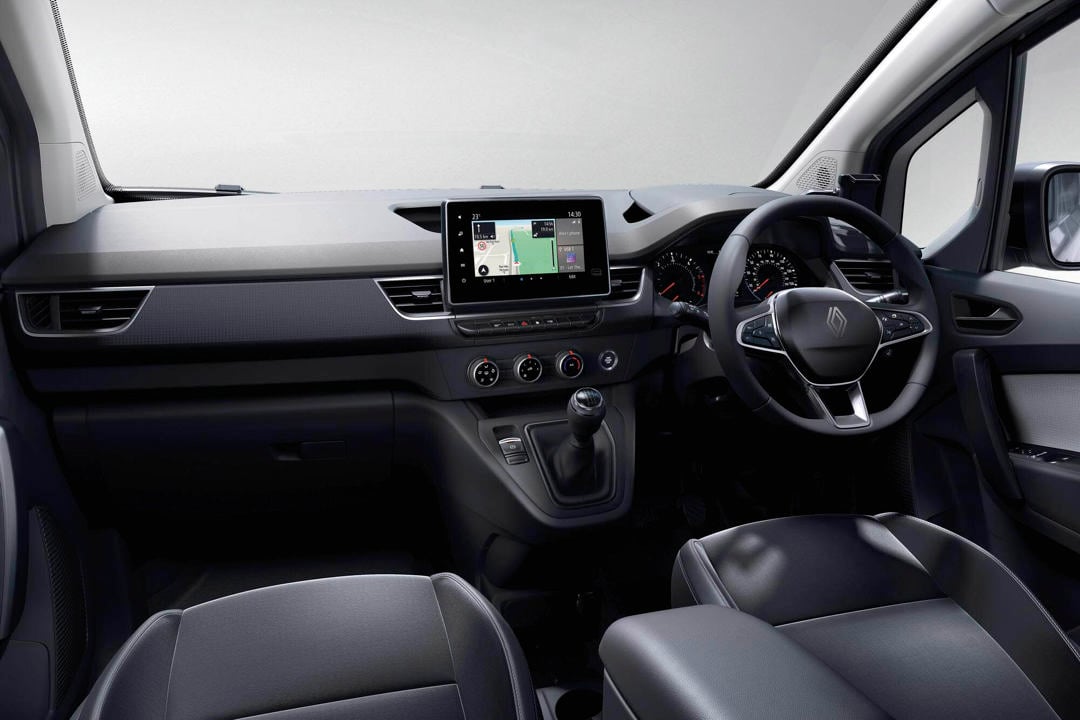 Renault Kangoo dashboard and steering wheel