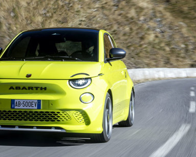 Abarth hybrid and electric hero image