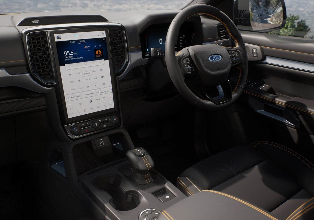 Ford Ranger interior