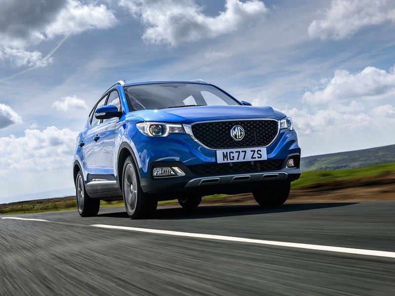 MG ZS Hatchback exterior