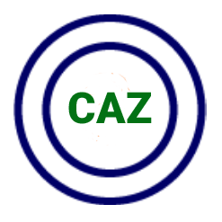 blue and green caz graphic