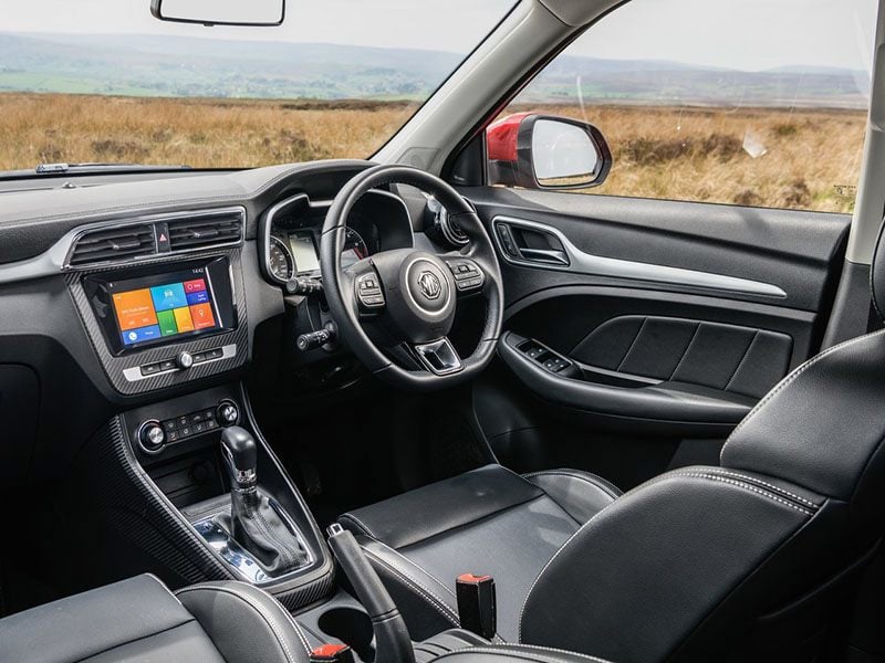 MG ZS Hatchback interior