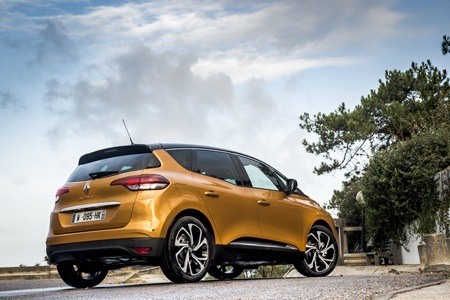 The all-new Renault Scenic 2016 rear view