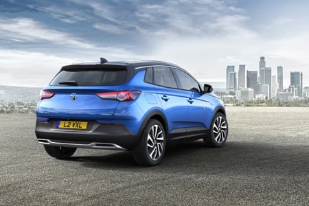 The new Vauxhall Grandland X rear