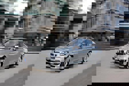 BMW 5 Series in the City