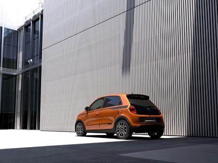 The all new Renault Twingo GT rear view
