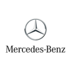 mercedes-benz logo on white background