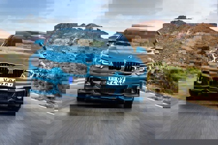 The new BMW 4 Series on the road