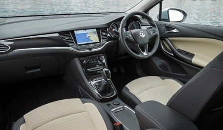 New Astra Sports Tourer Interior