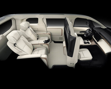 Lexus LM four-seater interior
