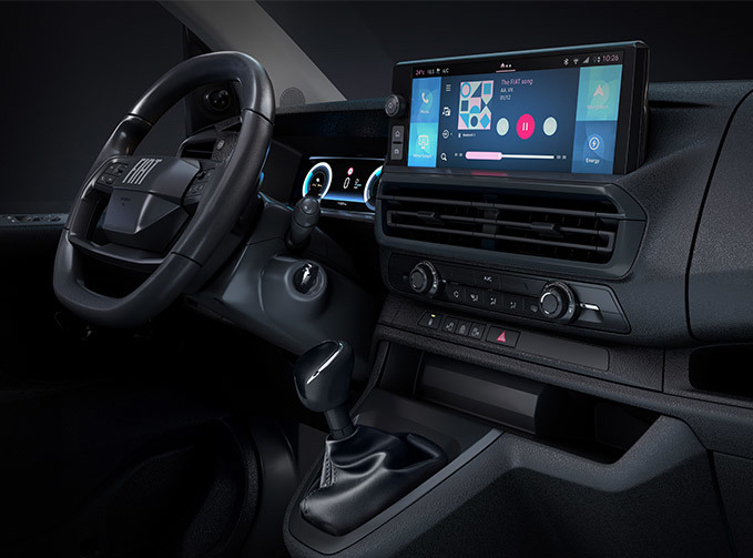Fiat e-Scudo Crew Interior