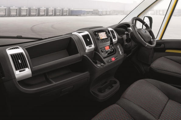 Vauxhall Movano interior