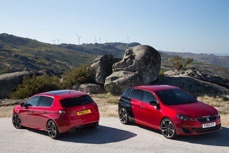 The new Peugeot 308 GTi at rest