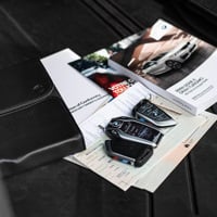 car keys and car documents