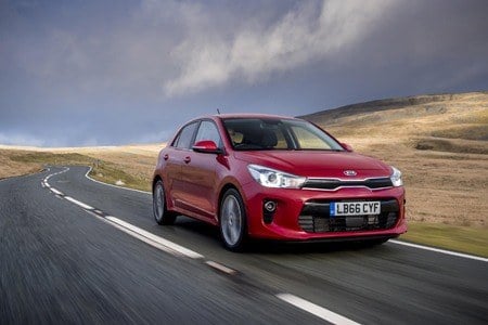 Kia Rio First Edition 1.0 T-GDi on the road