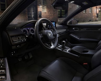 Honda Civic Hatchback interior