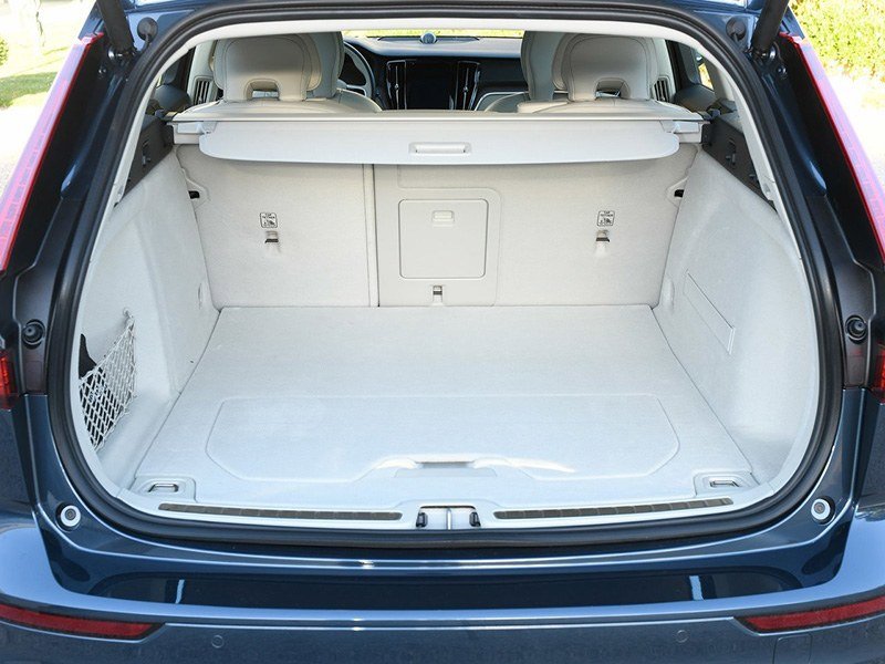 volvo v60 2021 boot space with rear seats in place