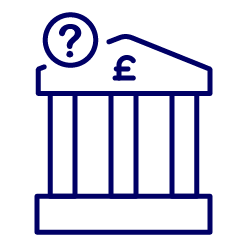 Your bank details icon