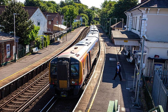 photo of southampton train station