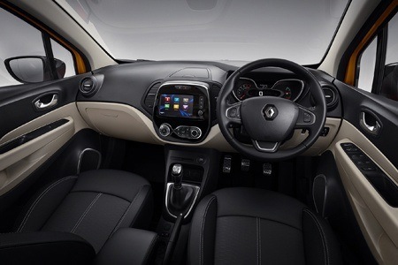 The new Renault Captur interior