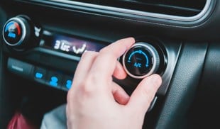air conditioning dial in car