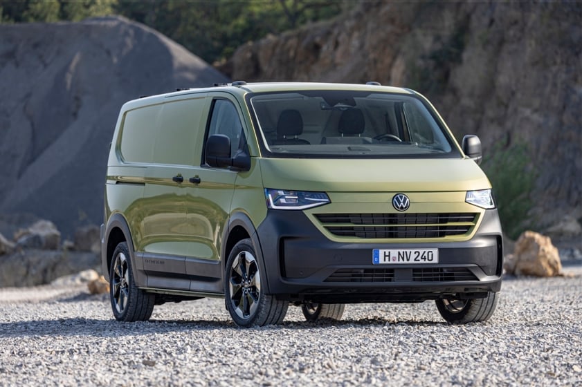 Volkswagen Transporter in brown