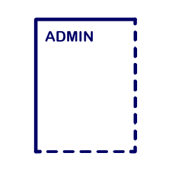 graphic of admin paperwork