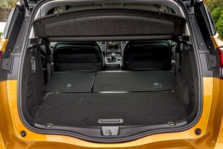 The all-new Renault Scenic 2016 Boot space