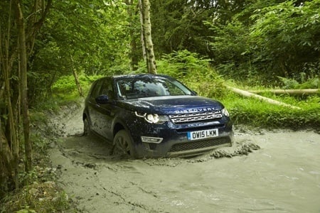 Land Rover Discovery Sport off-roading