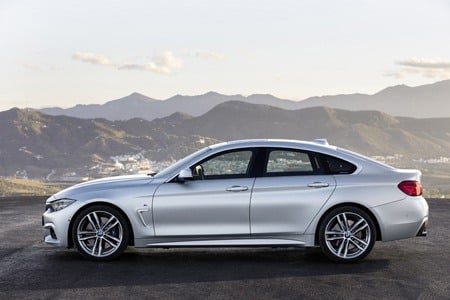 The new BMW 4 Series side view