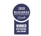 2020 Business Motoring Award Best Personal Lease