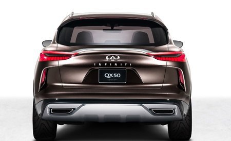 Infiniti QX50 Concept  Rear View