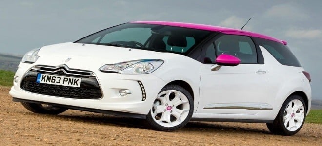 Citroen DS3 Pink Polar White