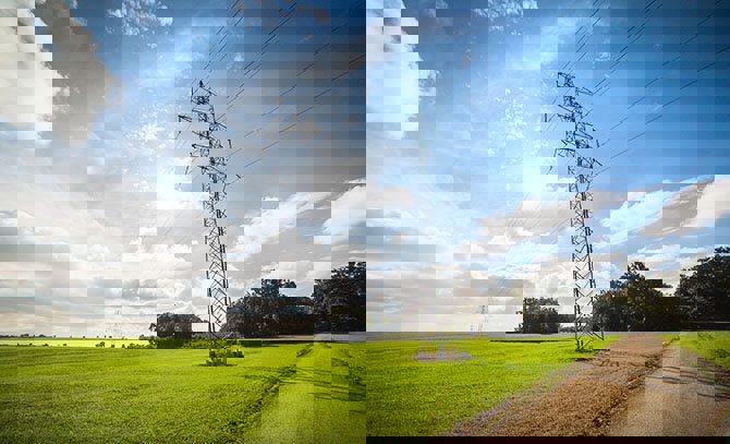 road-under-power-line-electricity-pylons-picjumbo-com