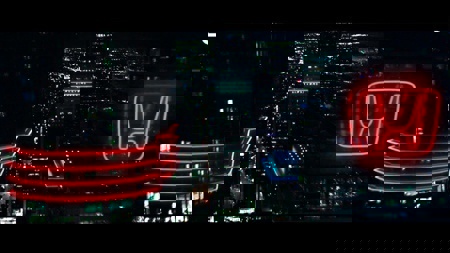 The Honda Logo is prominent in Honda's R Rated video for the new Honda Civic R 