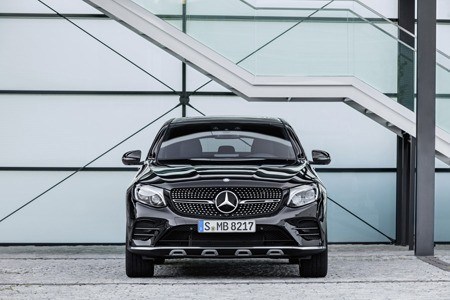 New Mercedes GLC 43 4MATIC Coupe Front View