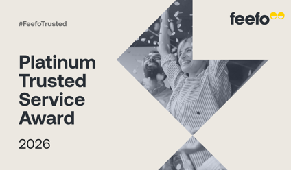 Feefo Platinum Trusted Service Award 2026