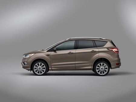 The new Ford Kuga Vignale Side View