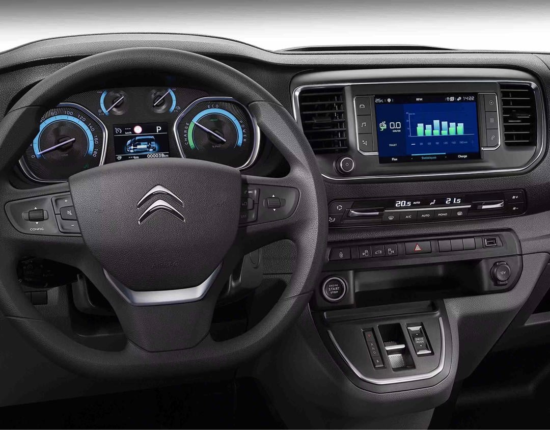 Citroen e-Dispatch Crew Interior