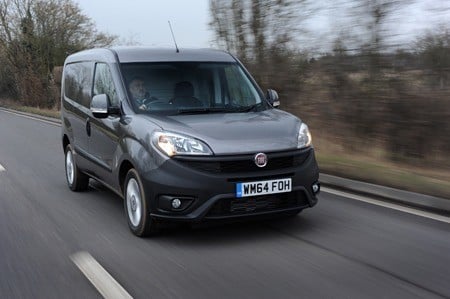 The new FIAT Doblo on the road