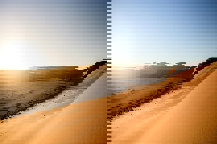 Namibia sand dunes