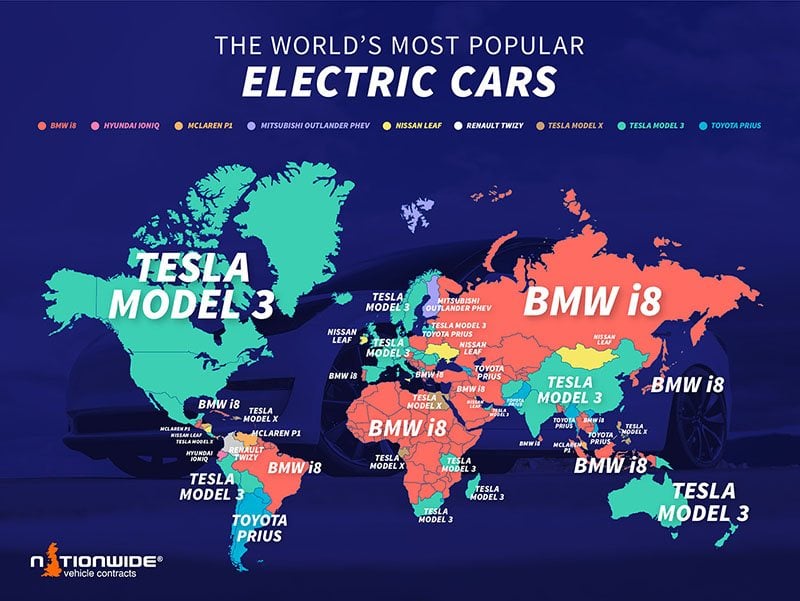 The World’s Most Popular Electric Car Nationwide Vehicle Contracts